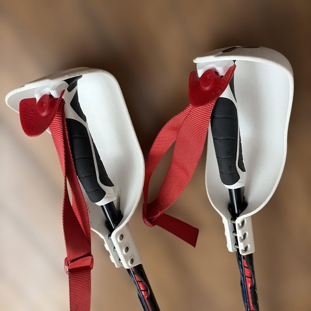 SWIX スキー ストック　パンチガード付き115cm