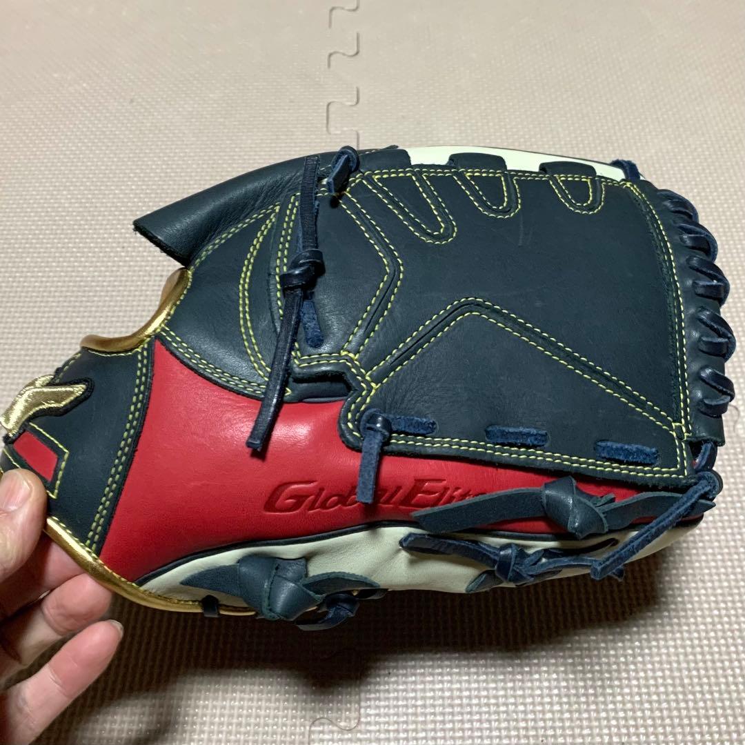 最終価格新品　グローバルエリート限定品　勝色コレクション 一般軟式　投手用グラブ