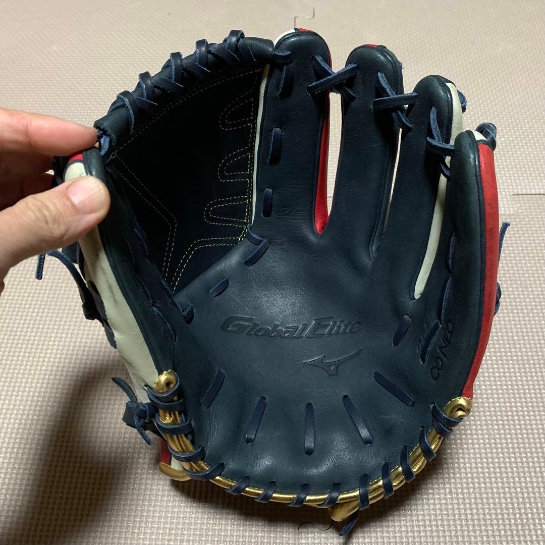 最終価格新品　グローバルエリート限定品　勝色コレクション 一般軟式　投手用グラブ