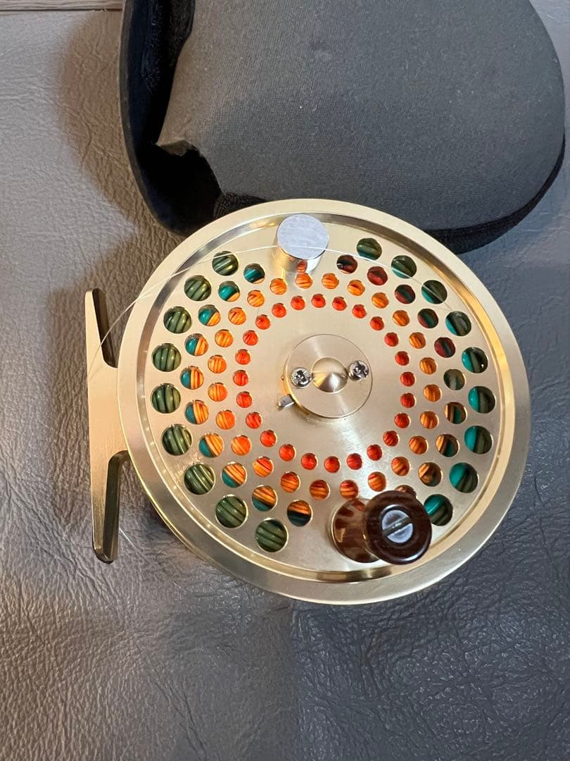 FLY TROUT III フライリール ゴールド