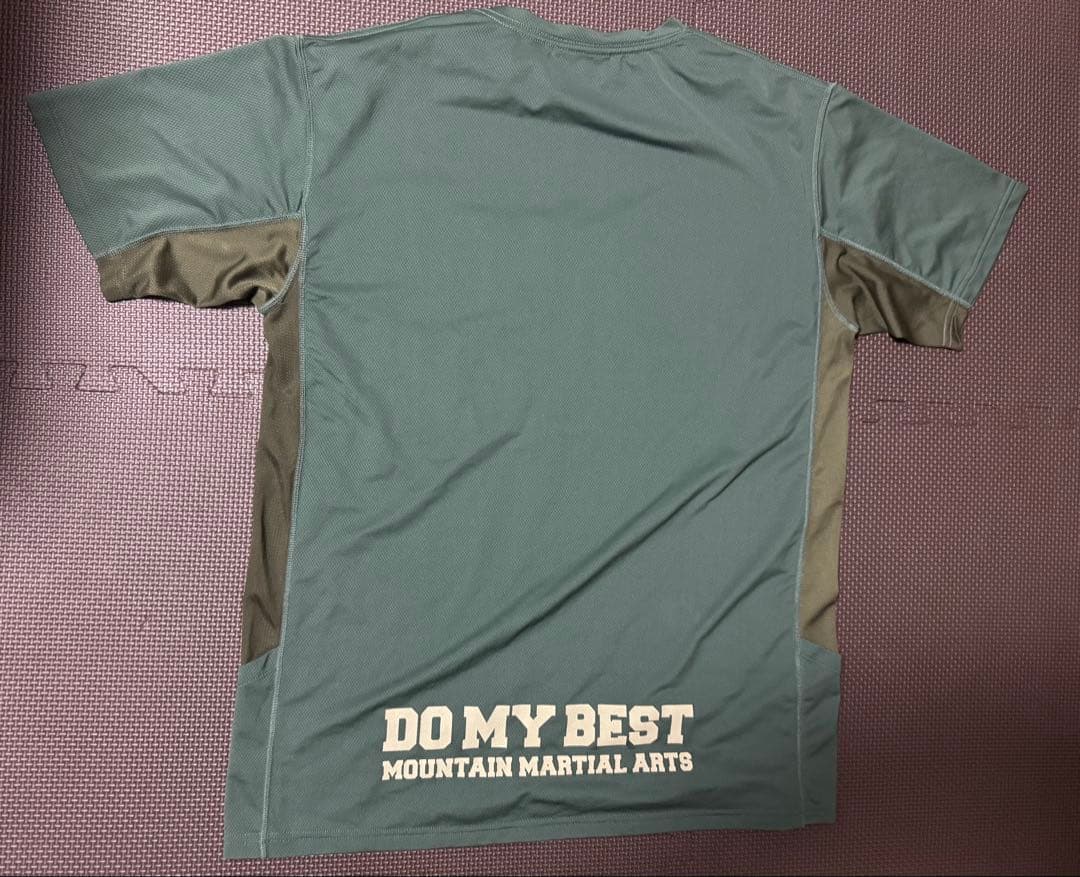 MOUNTAIN MARTIAL ARTS グリーン Tシャツ Lサイズ