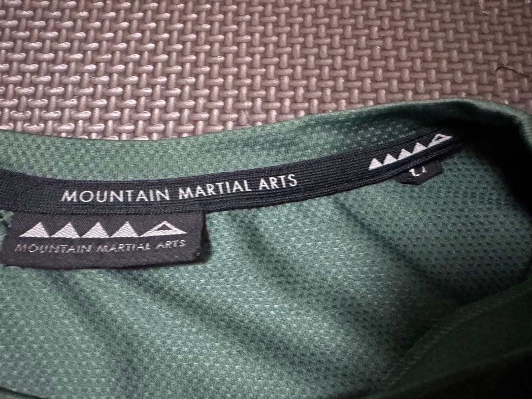 MOUNTAIN MARTIAL ARTS グリーン Tシャツ Lサイズ