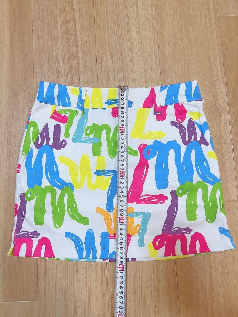 【超美品】ラウドマウス　LOUDMOUTH カラフルシャツ　スカート　Mサイズ