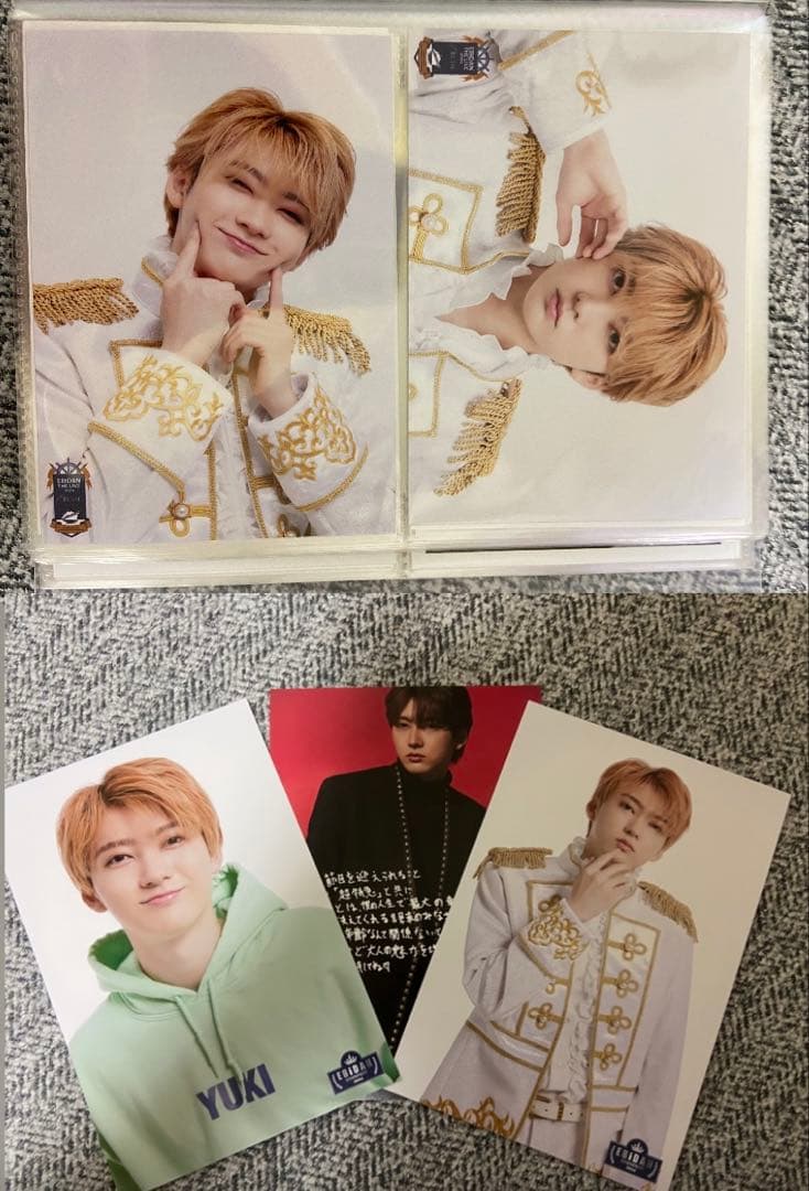 超特急 ユーキ生写真85枚ポストカード3枚おまけ付きまとめ売り 値下げしました。