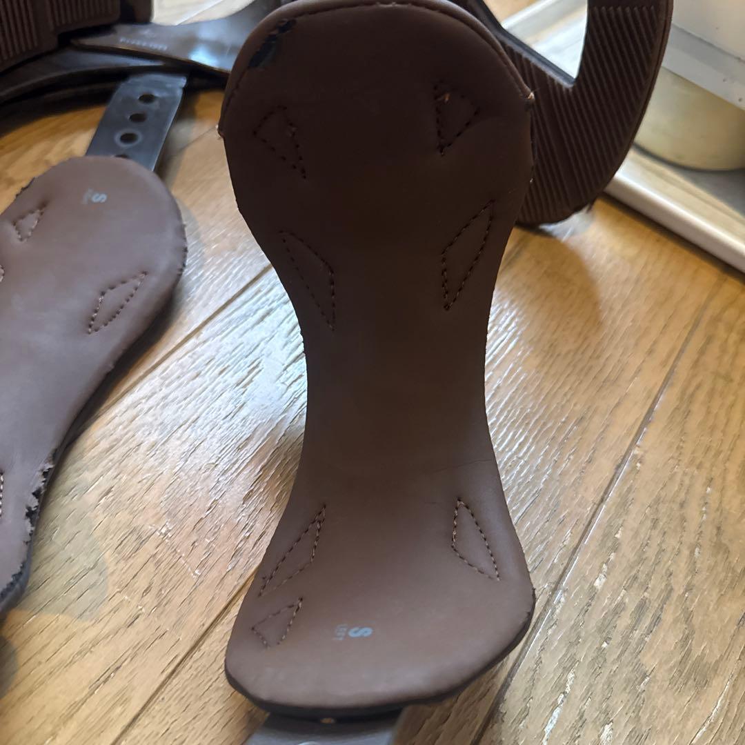 BURTON CARTEL スノーボードビンディング Ｓ　ブラウン　USED