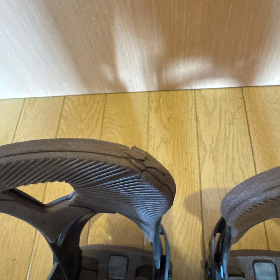 BURTON CARTEL スノーボードビンディング Ｓ　ブラウン　USED