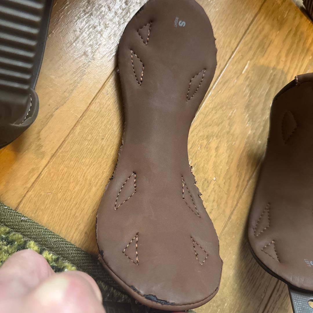 BURTON CARTEL スノーボードビンディング Ｓ　ブラウン　USED