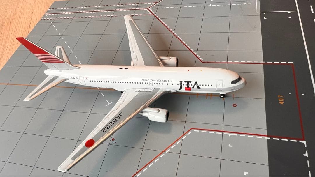 1/400 JTA 日本トランスオーシャン航空 767-200
