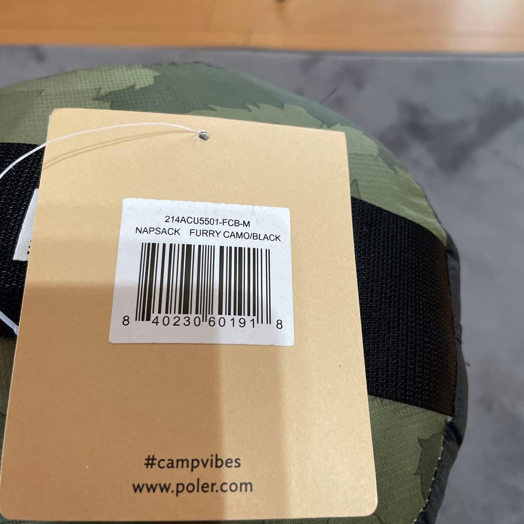 POLERポーラー NAPSACK 寝袋　FURRY CAMO