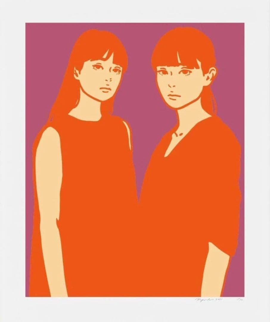 KYNE Untitled：N シルクスクリーン 版画