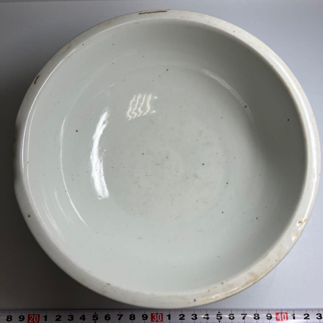 中国美術　大明萬暦年製鉢　直径約21㎝　東Y8-0408⑧
