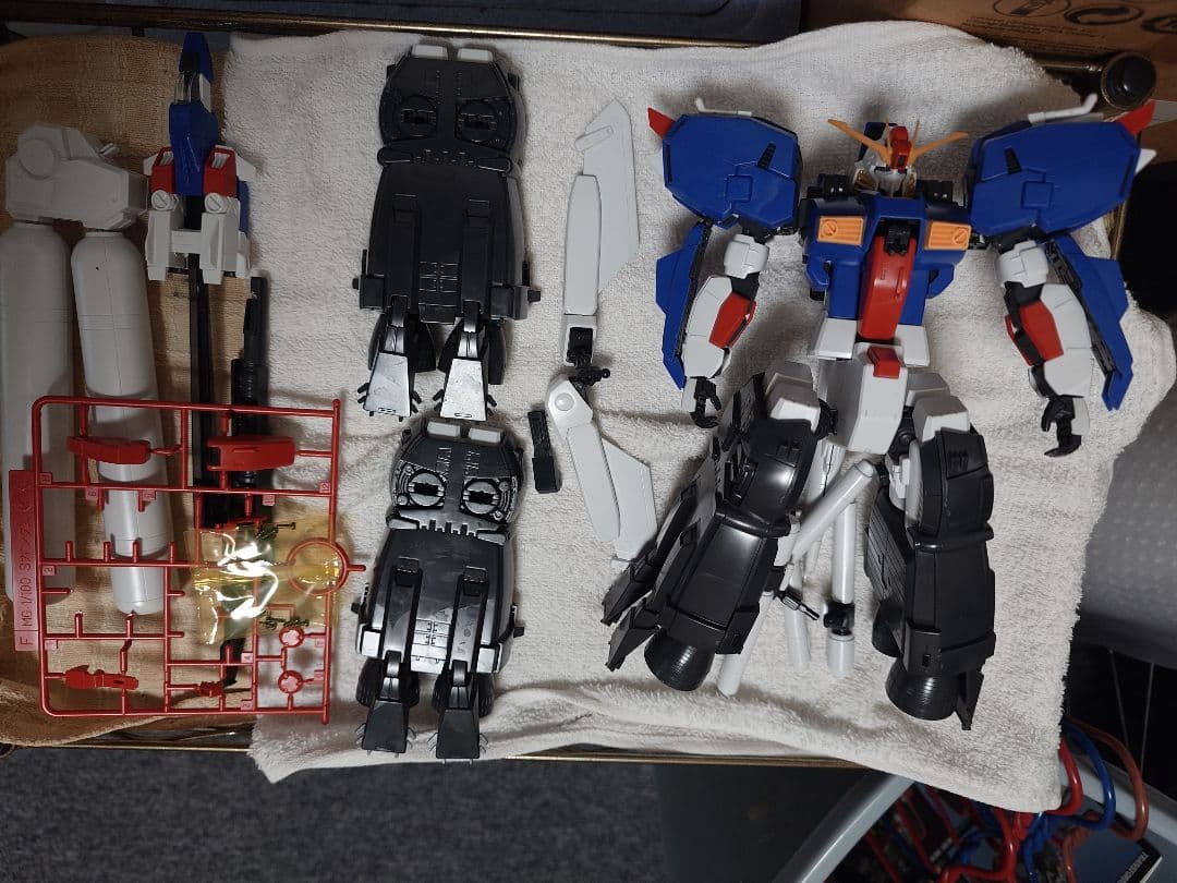 MG 1/100 MSA-0011 Sガンダムブースターユニット装着型（素組品）