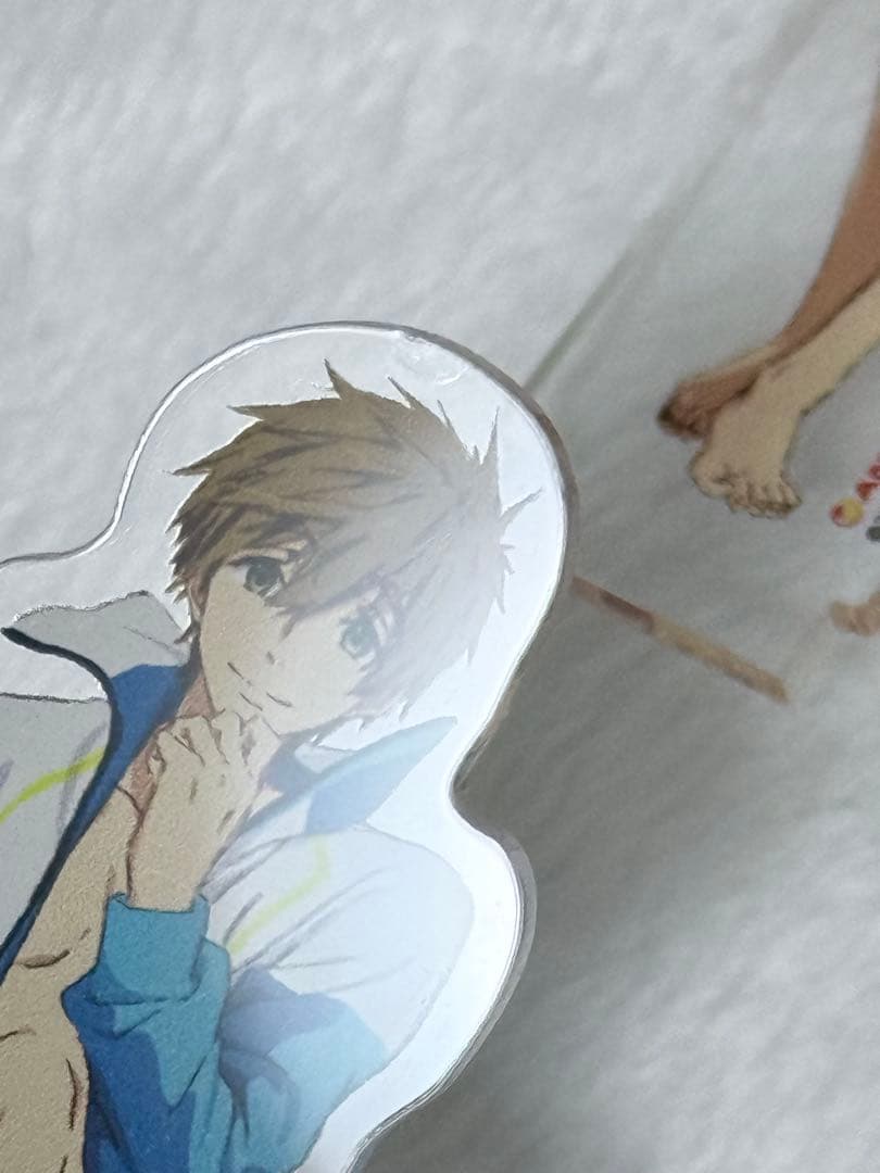 free! ハイスピード 劇場版特典 遙 真琴 旭 郁弥　アクリルスタンド