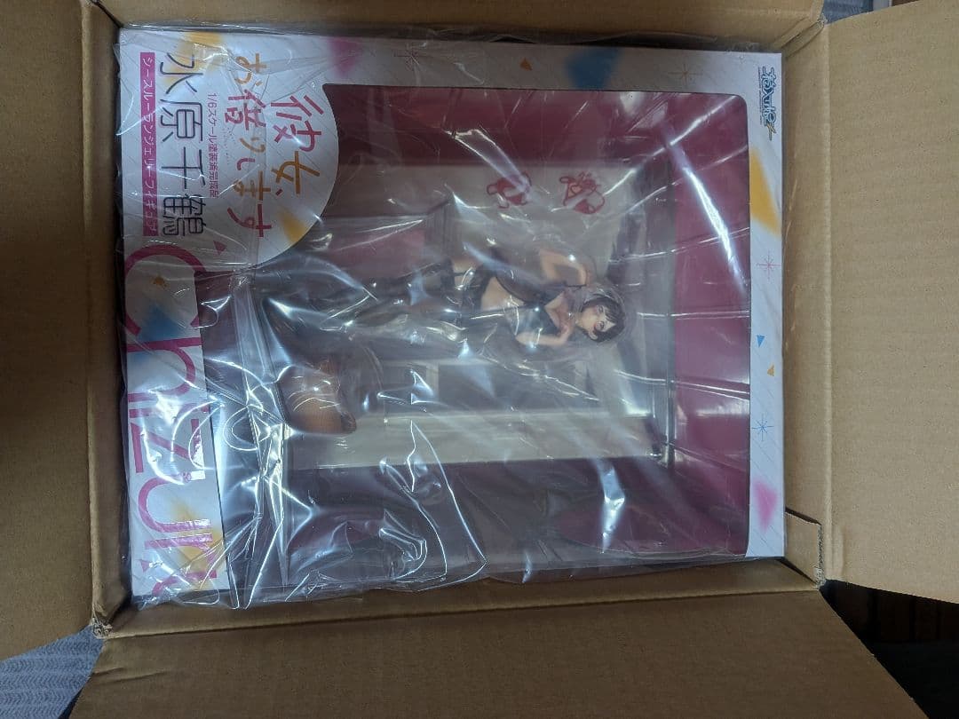 彼女、お借りします 水原千鶴　1/6　シースルーランジェリーフィギュア