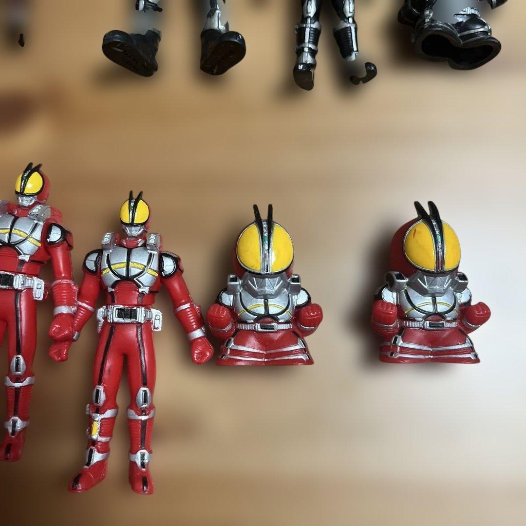 仮面ライダーファイズ　ブラスターフォーム　アクセルフォーム　フィギュアまとめ売り