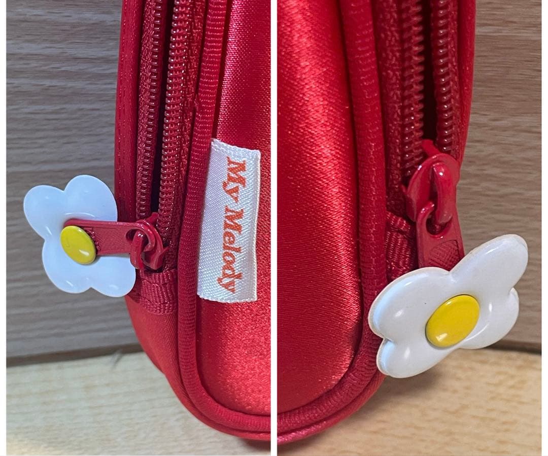 テ窓箱　MyMelodyマイメロディ刺繍ポーチリバーシブルバッグトートバッグ