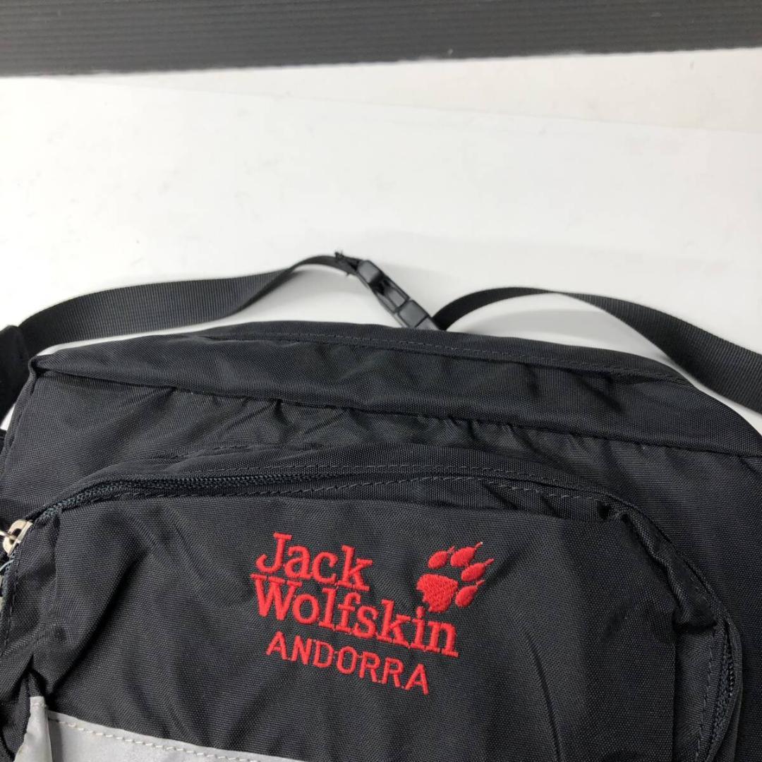 デッドストック 90s ANDORRA ジャックウルフスキン サイクルバッグ