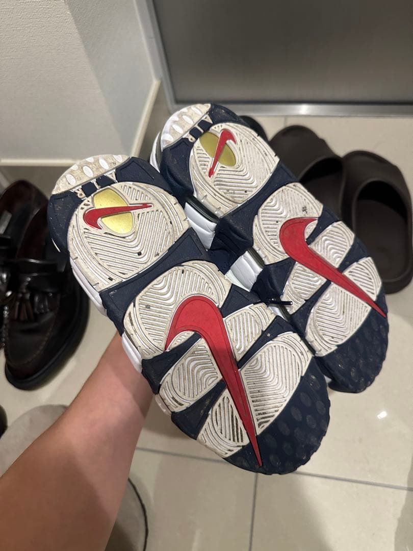 シューズ(男性用) NIKE AIR MORE UPTEMPO OLYMPIC 25cm