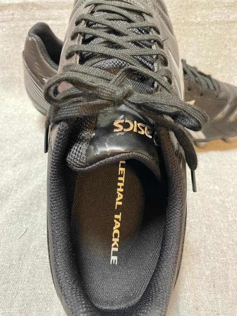 【美品】アシックス　ラグビースパイク　LETHAL TACKLE 29.0　3E