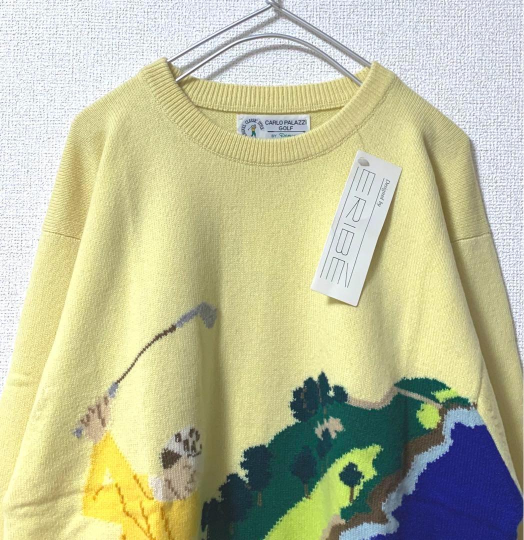 未使用品【CARLO PALAZZI×ERIBE】高級　カシミヤ　セーター