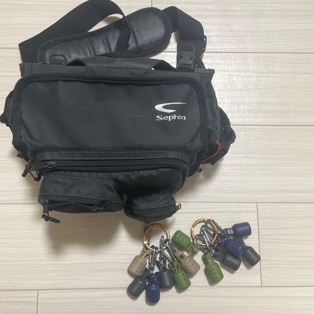 エギ 、シマノエギングバッグセット　引退品
