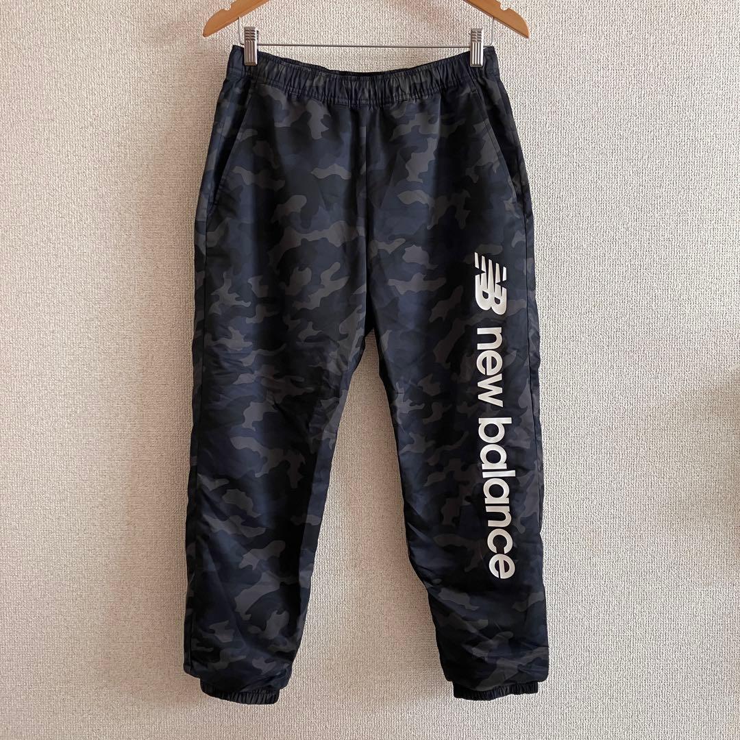 【美品】New Balance カモフラージュジャージ上下セット S