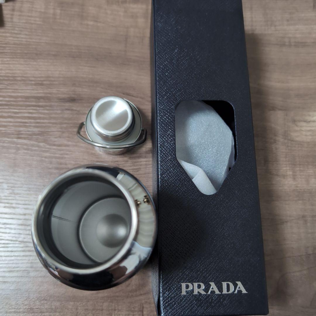 【新品未使用品】PRADA ステンレスボトル シルバー
