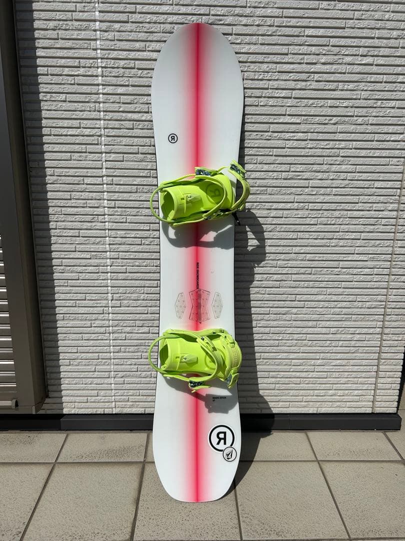 RIDEオールマウンテン 147cmスノーボード板&バインディング(単品購入可)