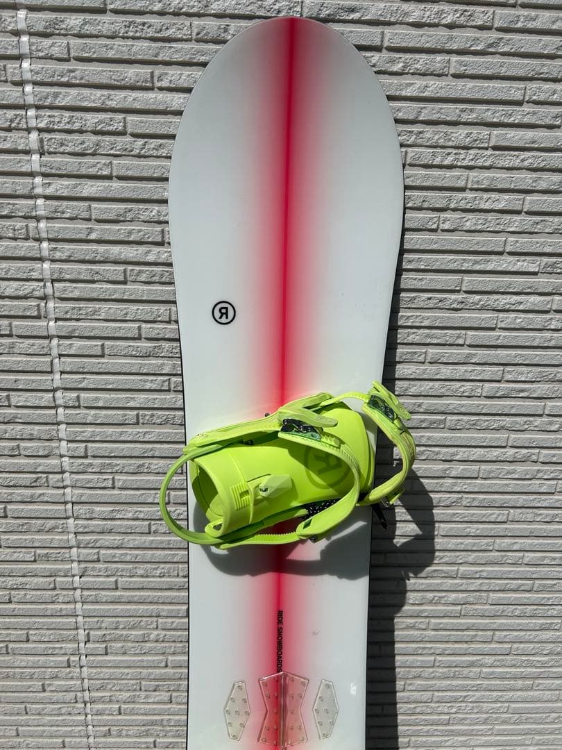 RIDEオールマウンテン 147cmスノーボード板&バインディング(単品購入可)