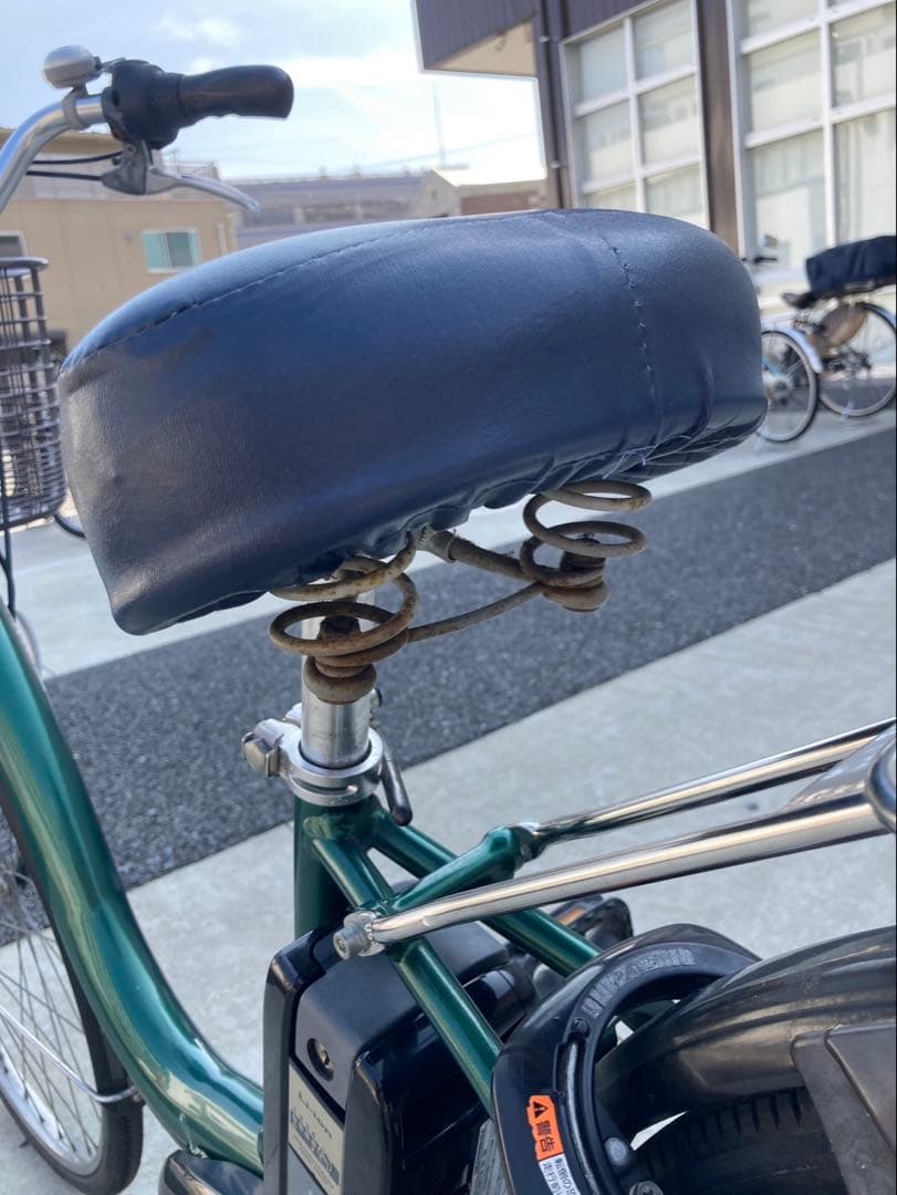 お値下げ可能です引き取り可能です。ヤマハ　ナチュラ　電動アシスト自転車 グリーン