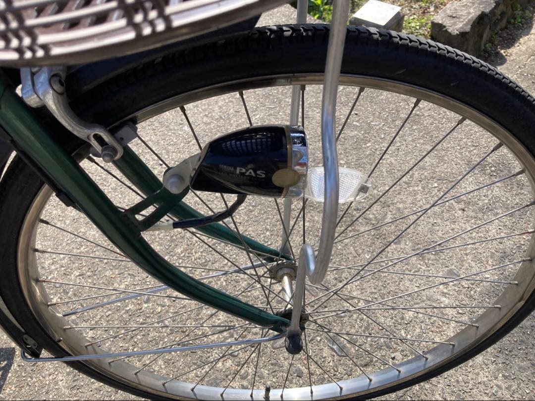 お値下げ可能です引き取り可能です。ヤマハ　ナチュラ　電動アシスト自転車 グリーン