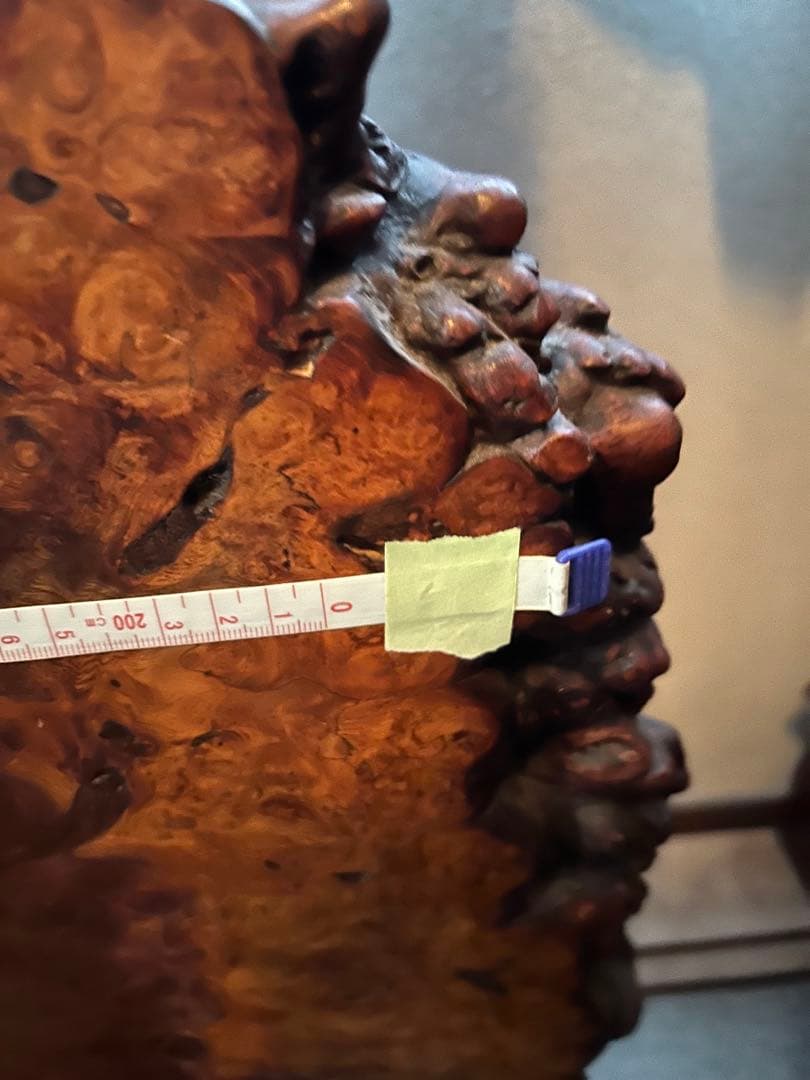 【yamamoto】希少 瘤杢一枚板｜約130×100×厚7cm