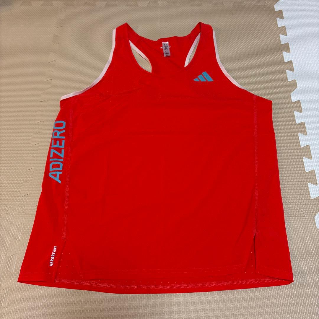 adidas ADIZERO シングレット　ショーツ　セット