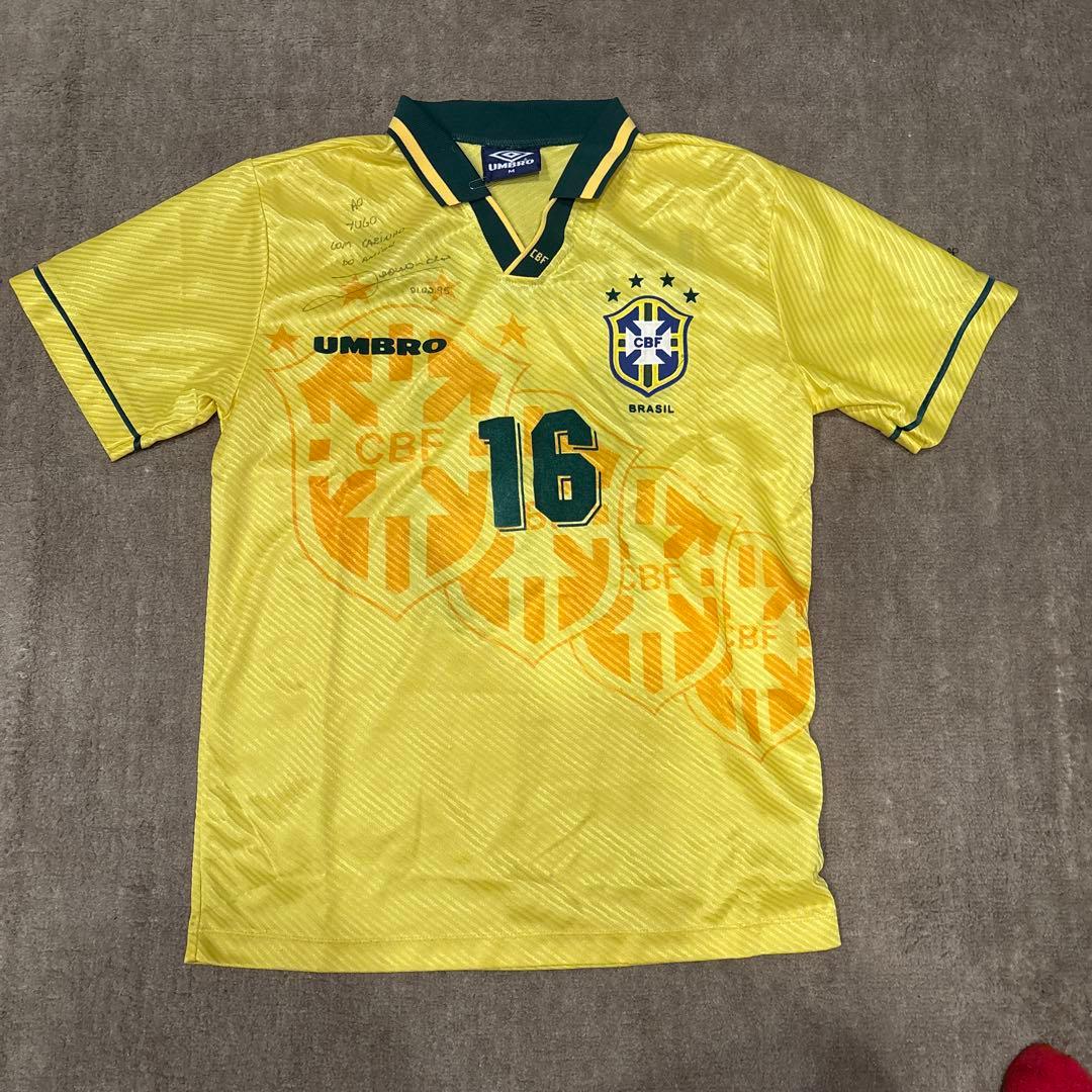 UMBRO94年アメリカワールドカップ ブラジル代表ユニフォーム超貴重正規品