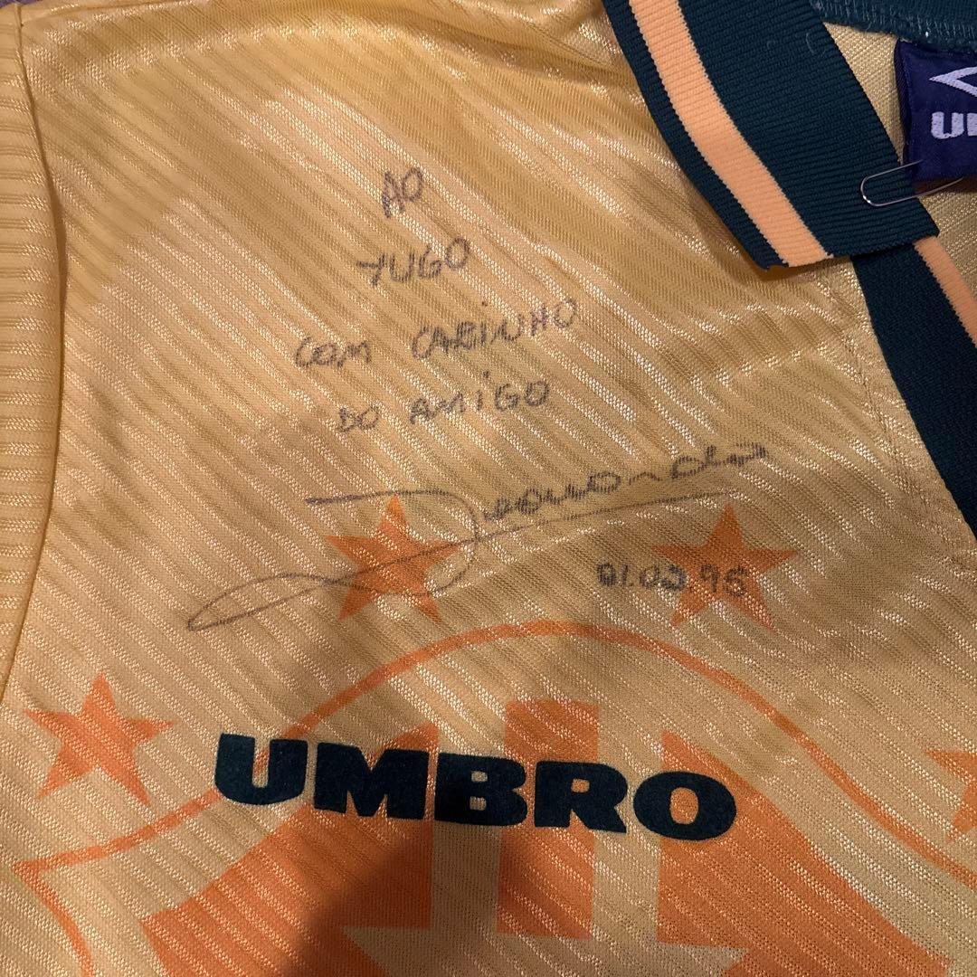 UMBRO94年アメリカワールドカップ ブラジル代表ユニフォーム超貴重正規品