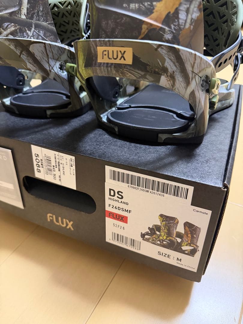 25-26モデル FLUX DS HIGHLAND ビンディング Mサイズ