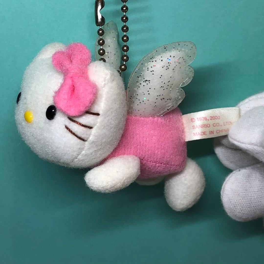 サンリオ　ハローキティ　エンジェルキティちゃん　キーホルダー　レトロ　レア品
