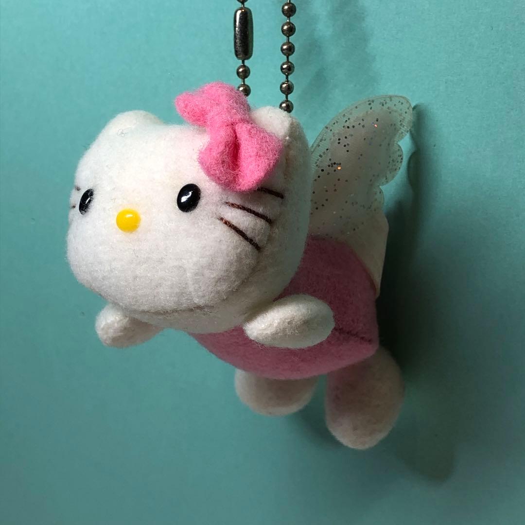 サンリオ　ハローキティ　エンジェルキティちゃん　キーホルダー　レトロ　レア品
