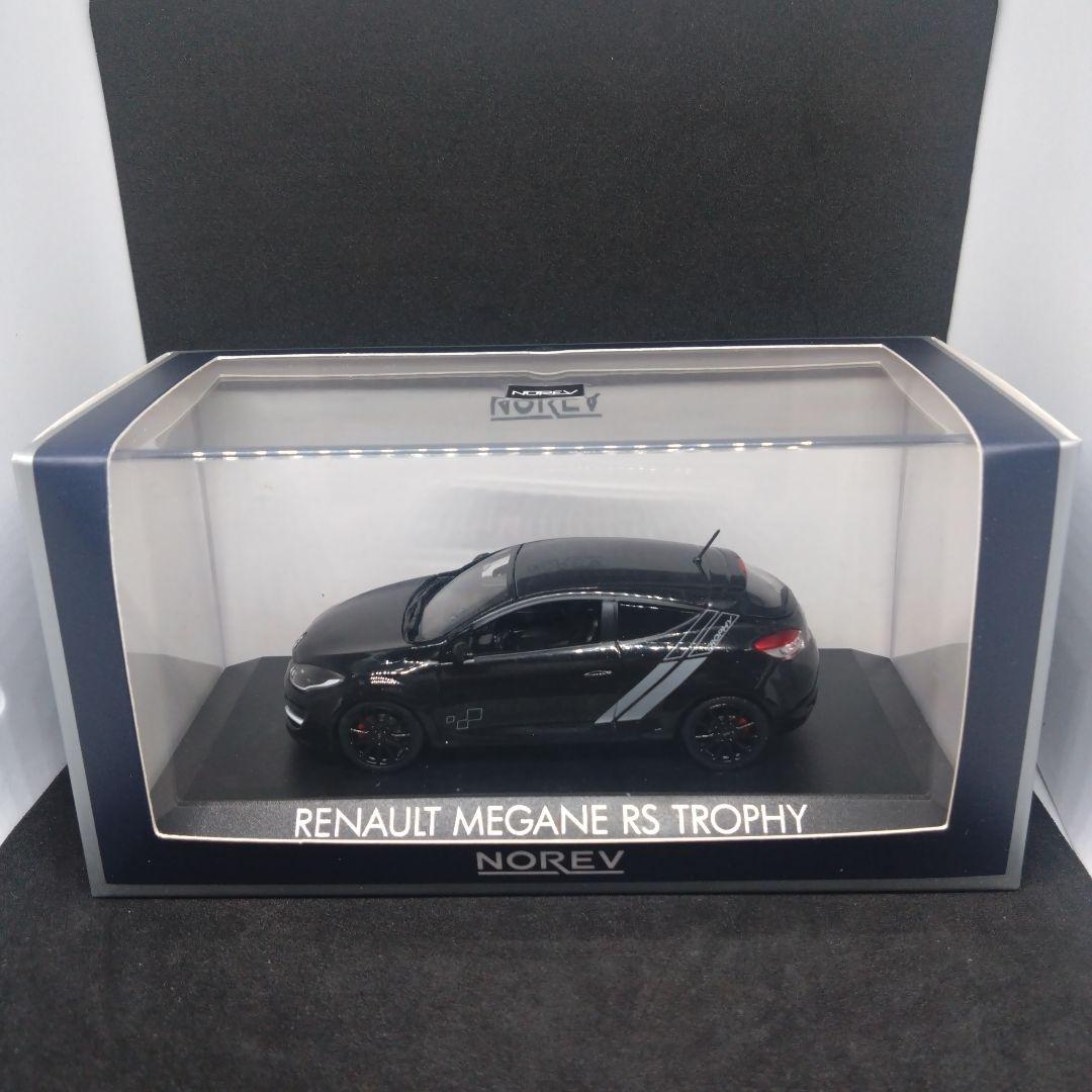 ノレブ 1/43 ルノー メガーヌ RS トロフィー 後期型 ブラック