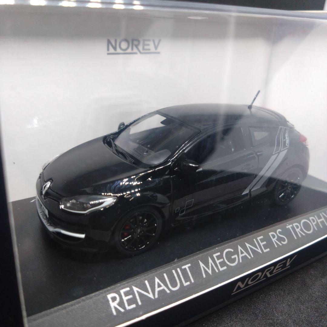 ノレブ 1/43 ルノー メガーヌ RS トロフィー 後期型 ブラック