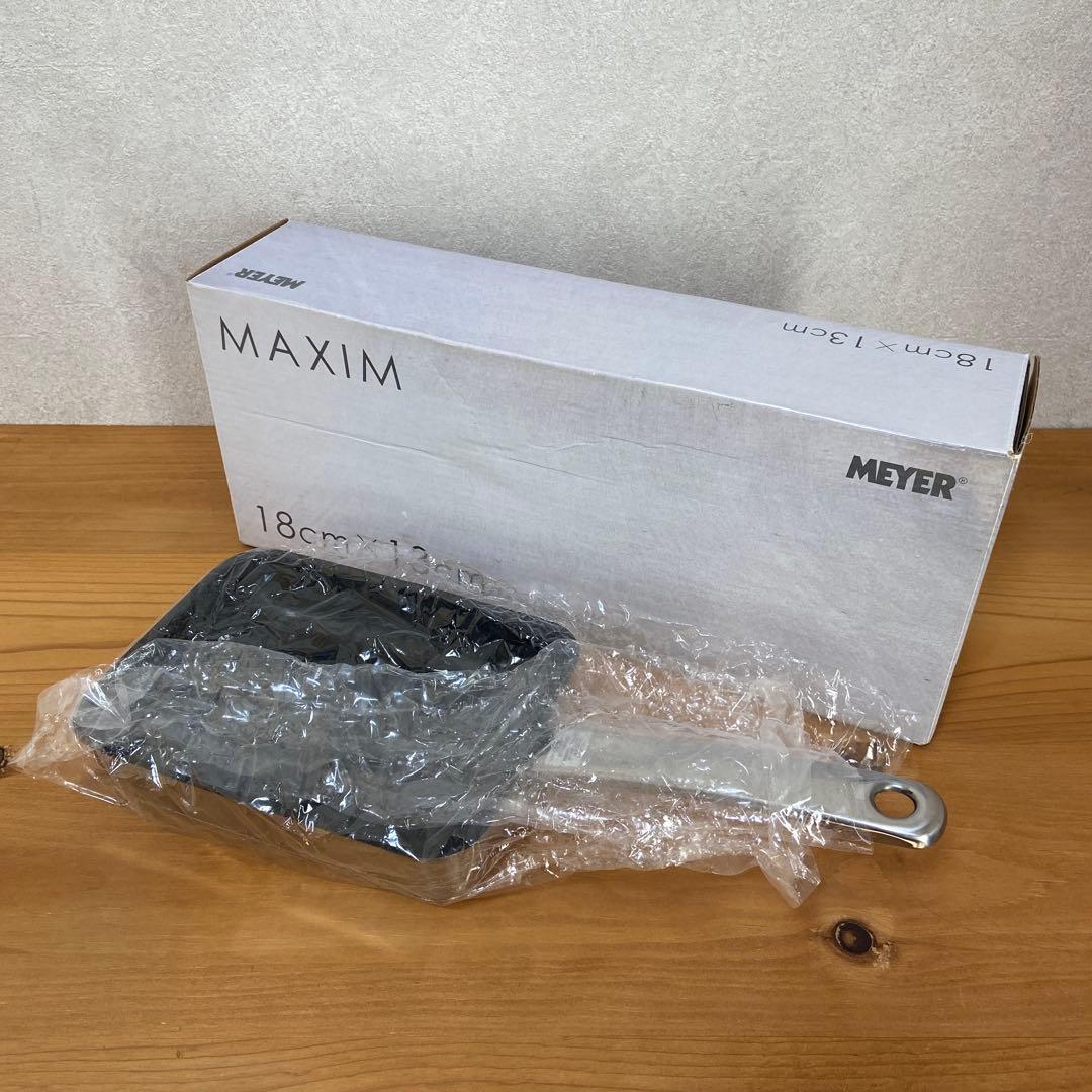 【新品】 Meyer MAXIM エッグパン 18cm x 13cm