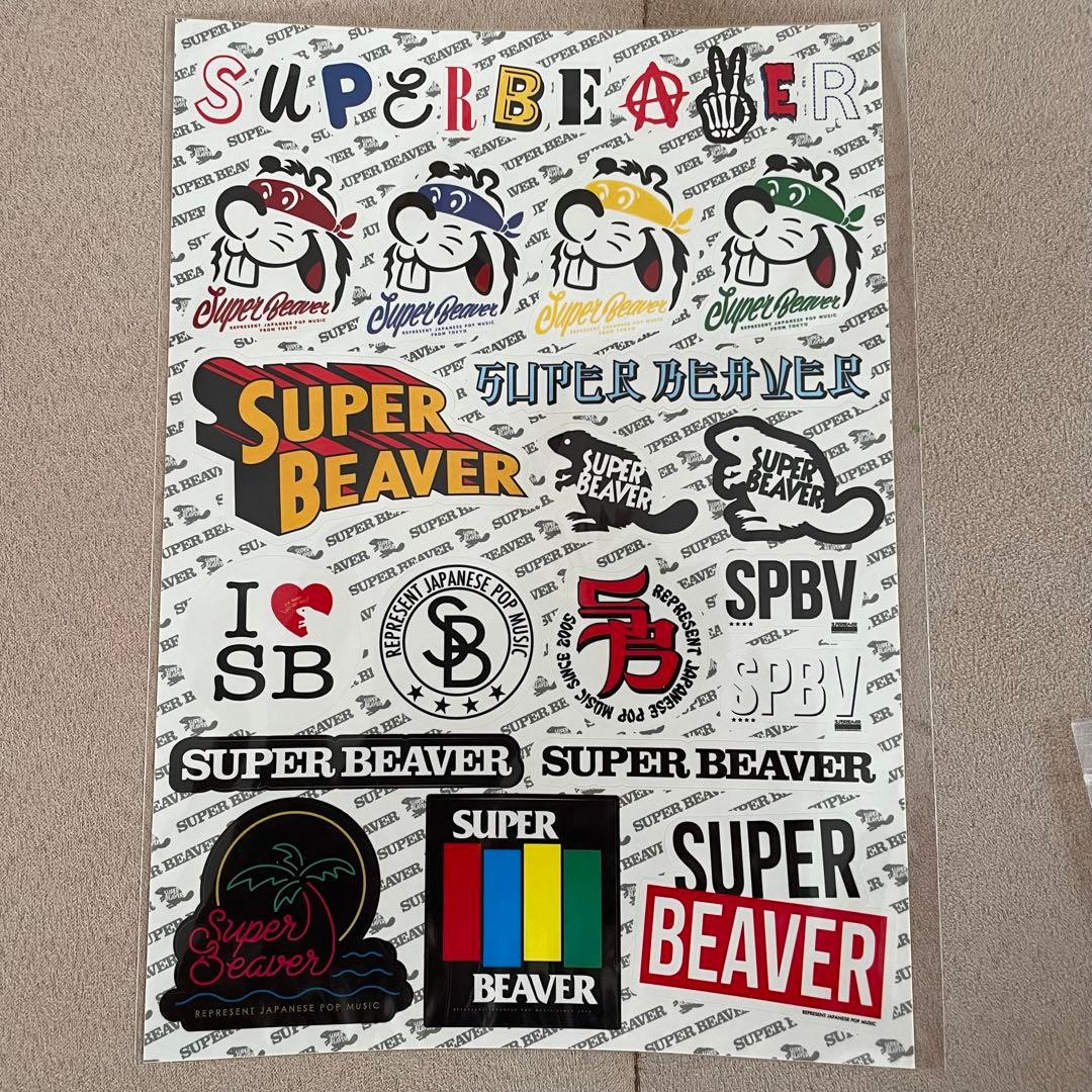 super beaver レアステッカーセット！！