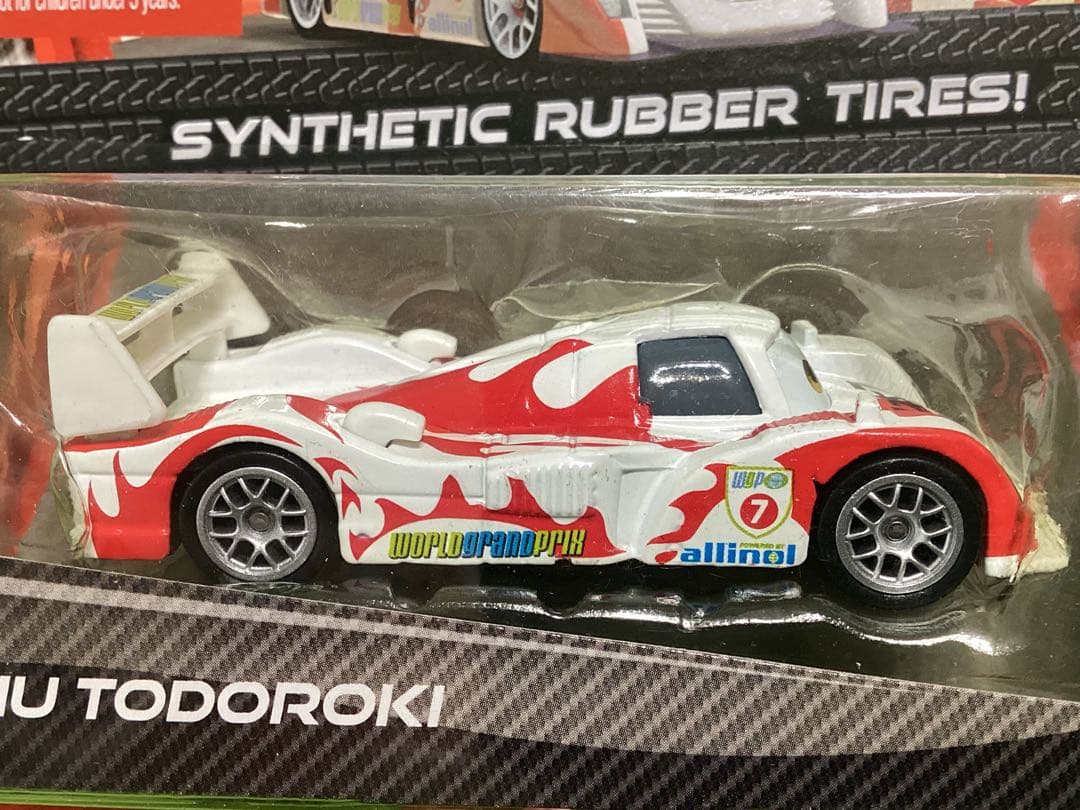 ディズニーカーズ マテル新品 SYNTHETICラバータイヤ装着 シュウトドロキ
