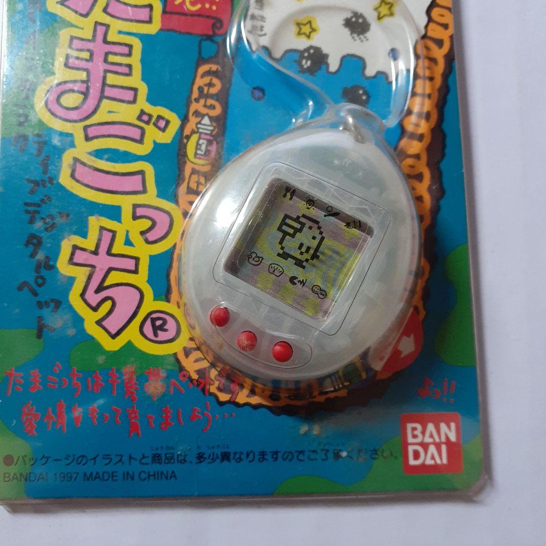 新品 未開封　新種発見　たまごっち　ホワイト　スケルトン　BANDAI