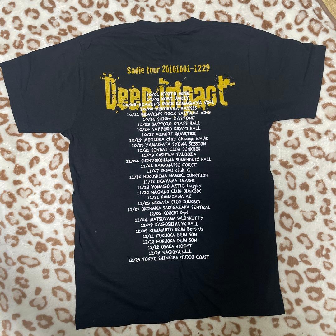 Sadie Deep impactツアーTシャツ 剣サイン入り