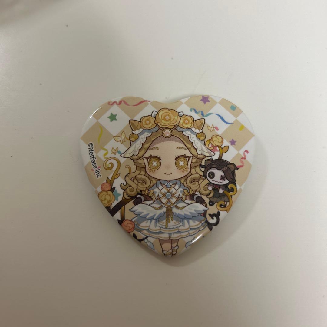 第5人格 缶バッチ 少女 スイパラ ハート缶