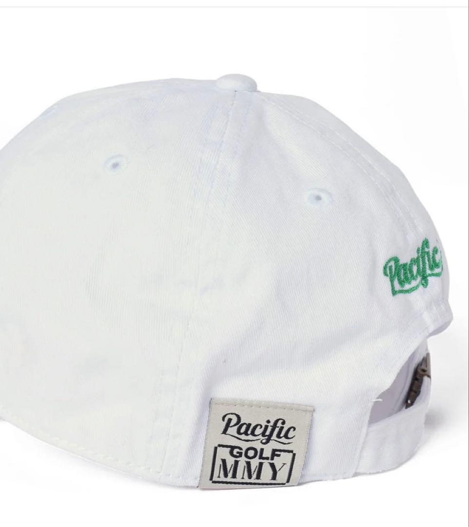 Pacific Golf Club MMY_PGC 6 PANEL CAP 白