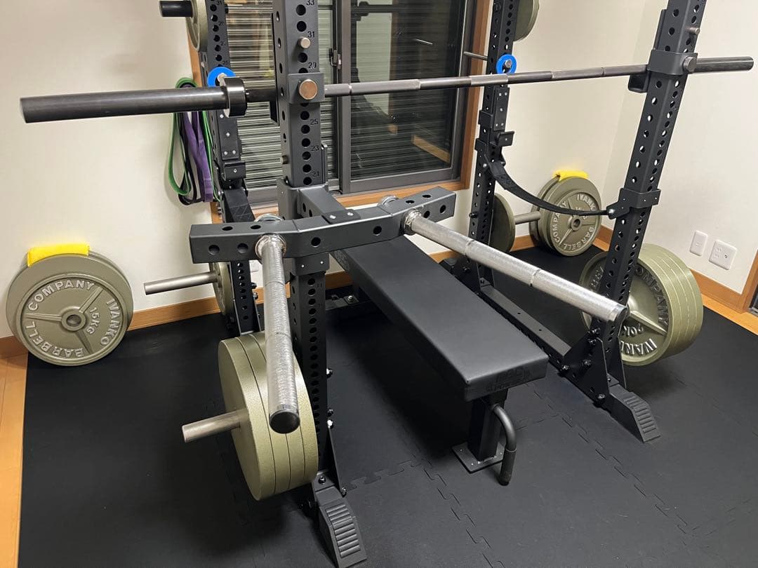 IVANKO ダンベル＆プレート307.5kg 20kg×12枚 本格ジムセット