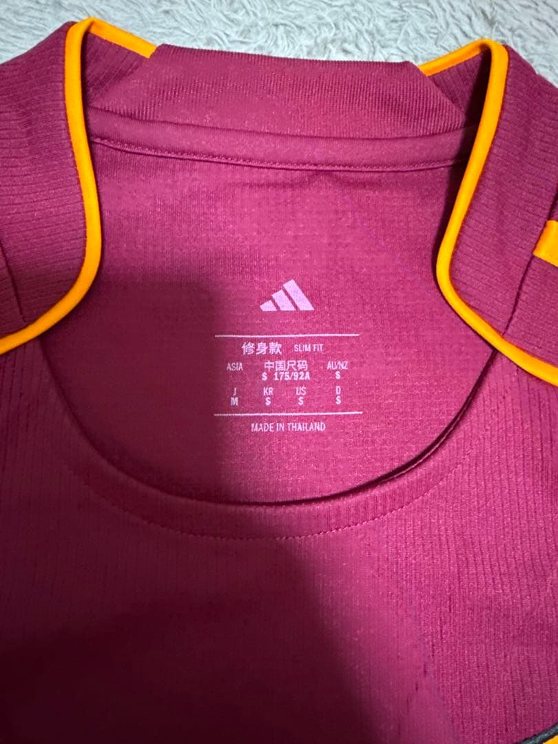 ASローマ 2526adidas シャツ Mサイズ
