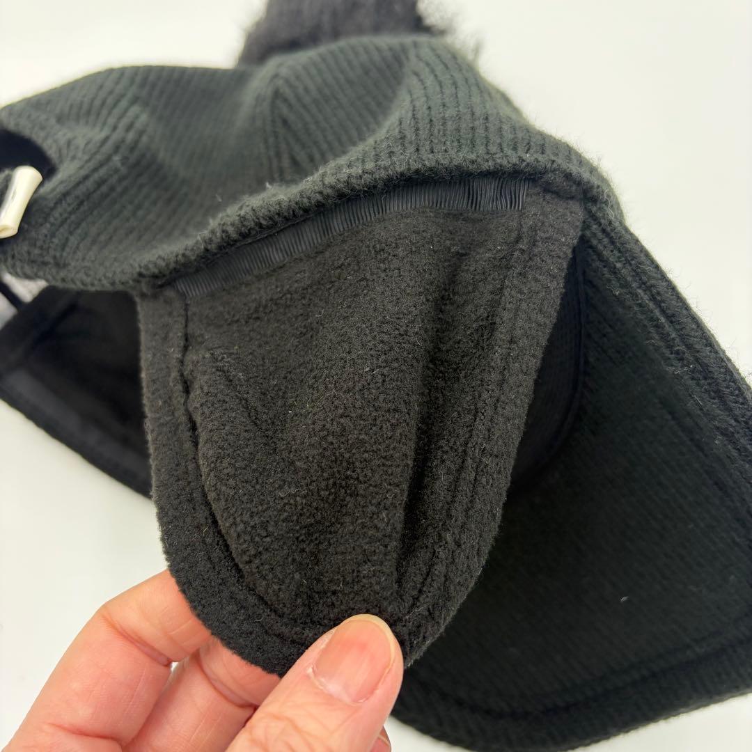 【デサント】DESCENTE GOLF キャップ 耳当て付 ポンポン　帽子